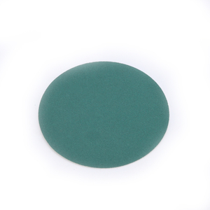 Disco de papel de lija abrasivo verde