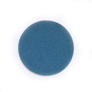 Papel de disco de arena azul redondo de óxido de circonio